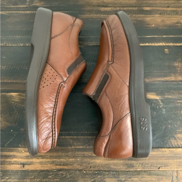 SAS Men's Shoes Side Gore Antique Tan Sz 11 - Picture 5 of 8